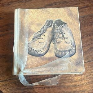 Beautiful vintage baby album